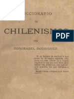 Diccionario de Chilenismos