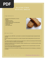 Download Gluten Free Banana Bread Recipe by Banana Bread SN15773083 doc pdf