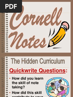 Cornell Notes Student PPT