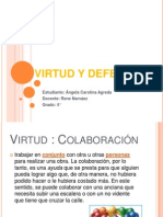 Virtud y Defecto