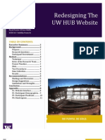 HUB Website Usability Report