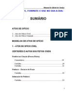 Manual Oficial de Justiça