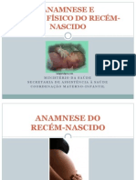 Anamnese e exame físico do recém-nascido