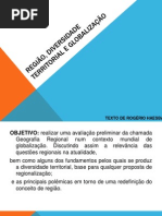REGIÃO, DIVERSIDADE  TERRITORIAL E GLOBALIZAÇÃO.pptx