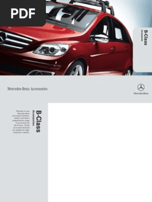Mercedes B-Class Accessories List