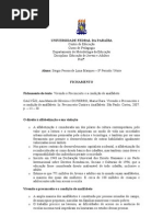 Fichamento-Vivendo o Preconceito e a condição de analfabeto -.doc