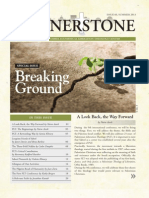 Cornerstone, Summer, 2013, "Breaking Ground"