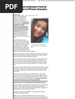 Homens que confessaram morte de adolescente no PR foram torturados, diz OAB - Notícias - Cotidiano