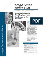 PIP (Image Permanence Institute at the Rochester Institute of Technology) Storage Guide for Acetate Film - Basic Strategy for Film Preservation