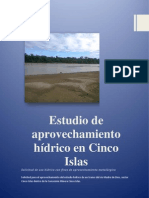 Estudio de Aprovechamiento Hidrico Cinco Islas (Autoguardado)