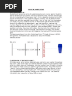 Download Review Game Ideas by Connor SN15778921 doc pdf