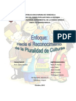 Trabajo Enfoques y Modelos de La Educacion Multicultural