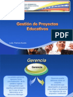 Gestión de Proyectos Educativos