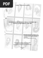Negócios da escravidão – tráfico interno de escravos em Mariana, 1850 - 1886