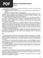 Fundamentos Do Comportamento Individual