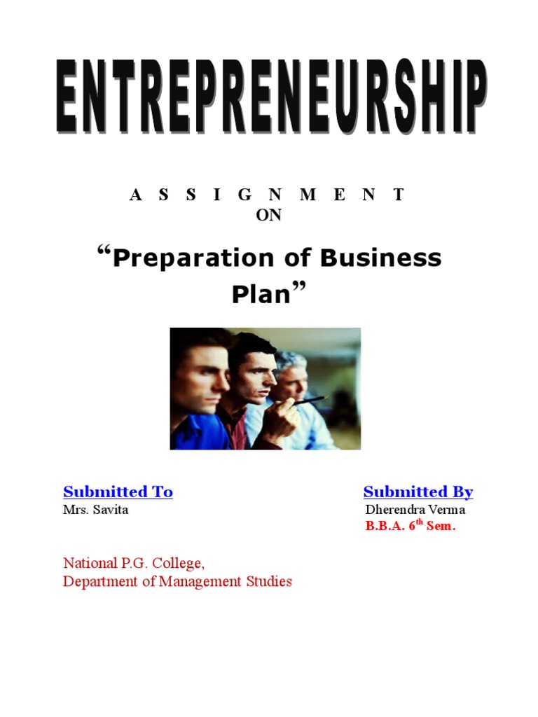 Business Plan Preparation Guide | PDF