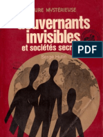 Hutin Serge - Gouvernants Invisibles Et Sociétés Secrètes