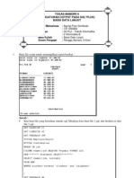 Tugas Mandiri 8 Basis Data Lanjut - Pengaturan Output Pada SQL-plus - Agung Priyo Sembodo - 7411030854