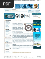 Download Crown Wheel and Pinion Gear by gksamy SN157816532 doc pdf
