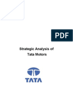 Analysis of Tata Motors