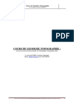 COURS DE TOPOGRAPHIE Mouture PDF