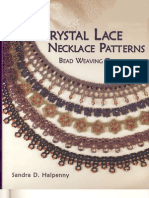 Crystal Lace Necklace Patterns, Bead Weaving Technique