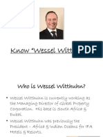 Know Wessel Witthuhn