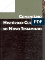 comentário histórico cultural do novo testamento - lawrence o. richards