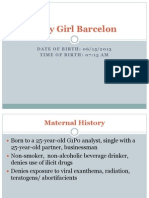 Baby Girl Barcelon