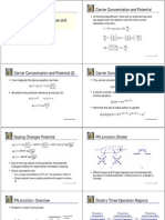 EE105 - Spring 2007 Microelectronic Devices and Circuits Carrier Concentration and Potential