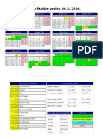 Kalendar 2013-14