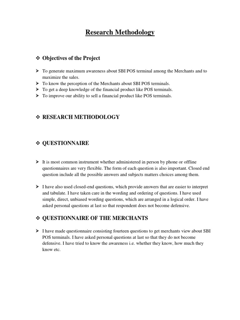 Research Methodolog1 | PDF | Questionnaire | Survey Methodology