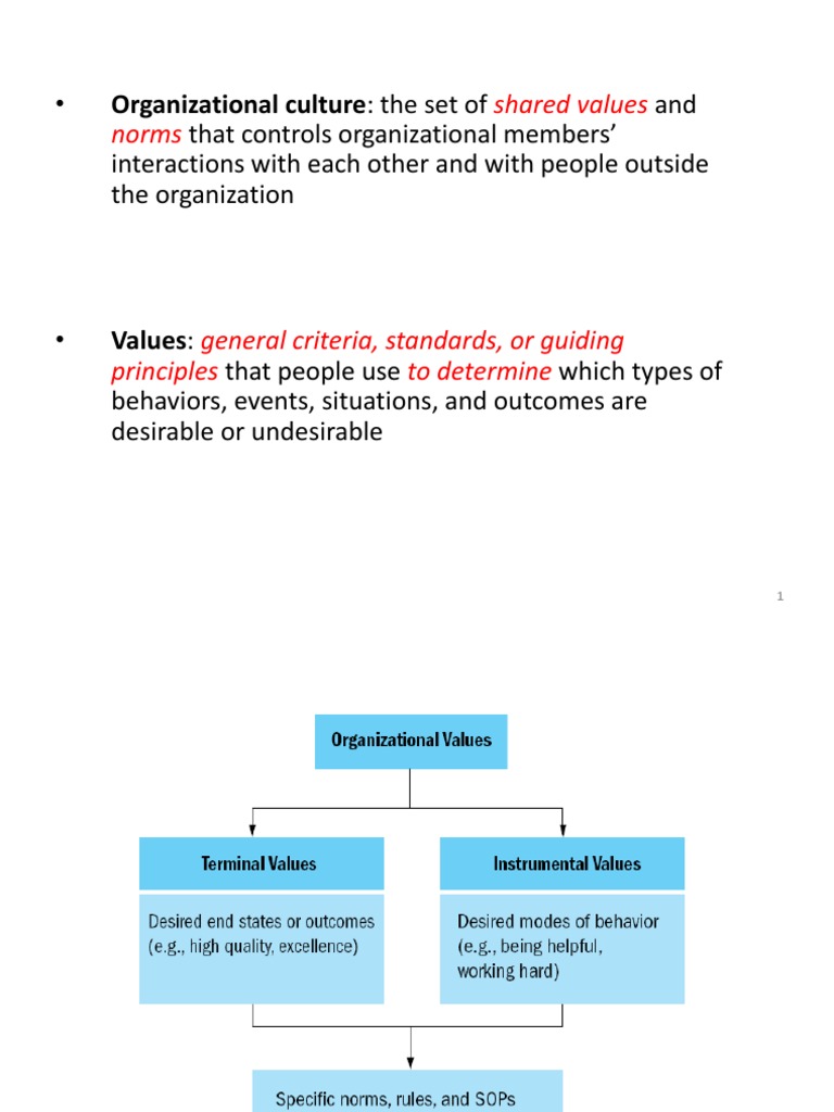 Understanding Organizational Culture Dynamics | PDF | Organizational ...