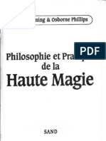 Philosophie Et Pratique de La Haute Magie (Denning Philipps)
