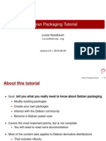 Debian Packaging Tutorial