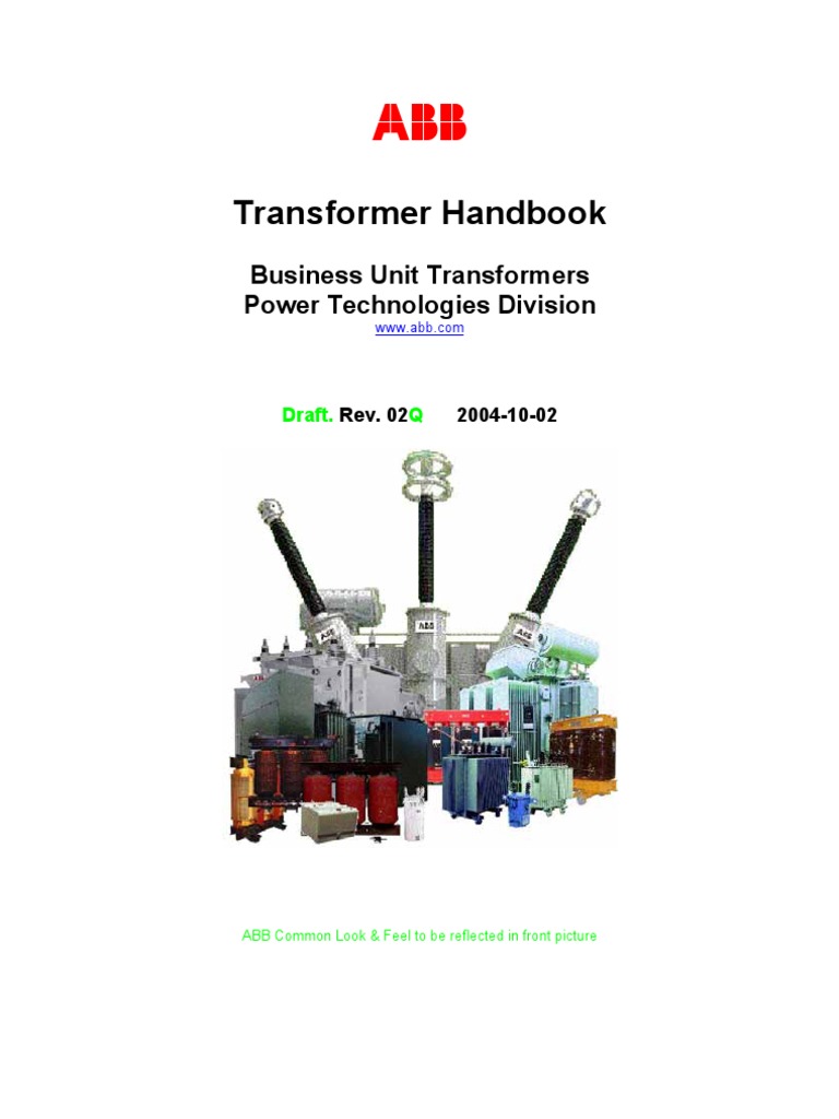 ABB Transformer Handbook (Business Unit Transformers Power Technologies