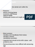 Impaction Classification