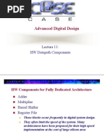 Advanced Digital Design: HW Datapath Components