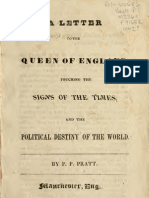 Letter to the Queen of England, by Parley P Pratt