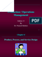 Product,Process Service and Design 