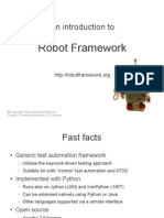 Robot Framework Introduction