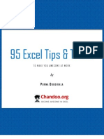 95 Excel Tips & Tricks: To Make You Awesome at Work