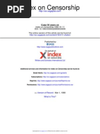 Before Night Falls Essay for Intro to Film Studies