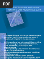 Download KEISTIMEWAAN HIKAYAT-HIKAYAT TENTANG NABI MUHAMMAD S by ladyrozy SN15792670 doc pdf