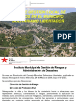 Plan de Gestión de Riesgos del Municipio Libertador de Caracas