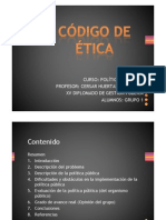 Codigo de Ética