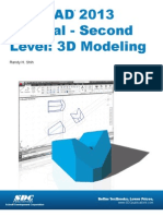 AutoCAD 2013 3D modeling