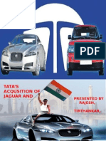 Tata's Acqusition of Jaguar