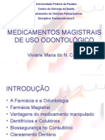 Seminário - Medicamentos Magistrais de Uso Odontológicos