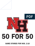 50 For 50: N-H Game Stories For Nos. 2-10